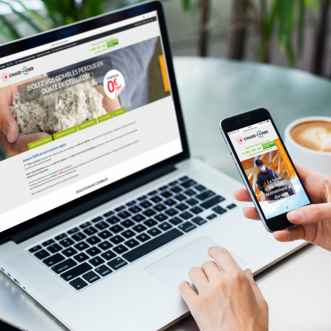 Création du site +CHAUD -CHER