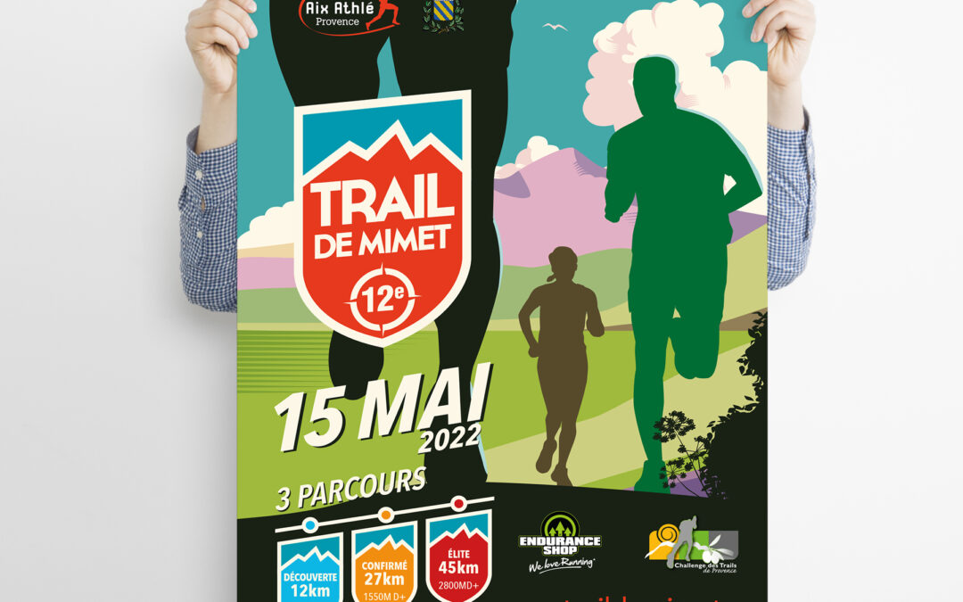 Communication 12 ans Trail de Mimet