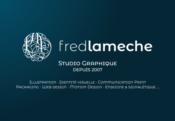 Présentation des compétences de fredlameche studio graphique à Lambesc