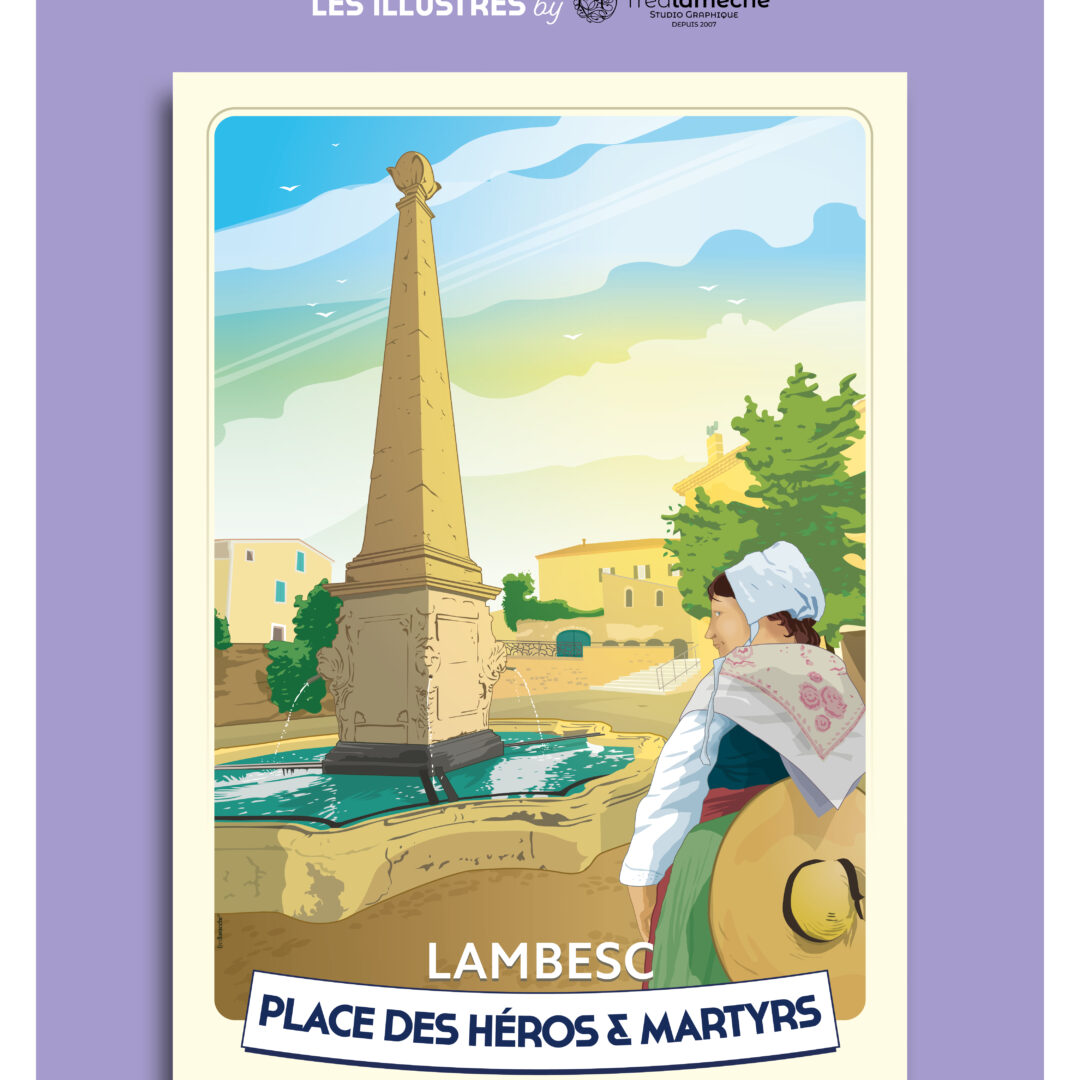 Cartes postale de Lambesc et Rognes